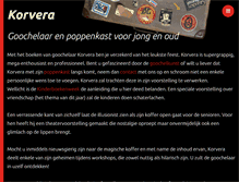 Tablet Screenshot of korvera.nl